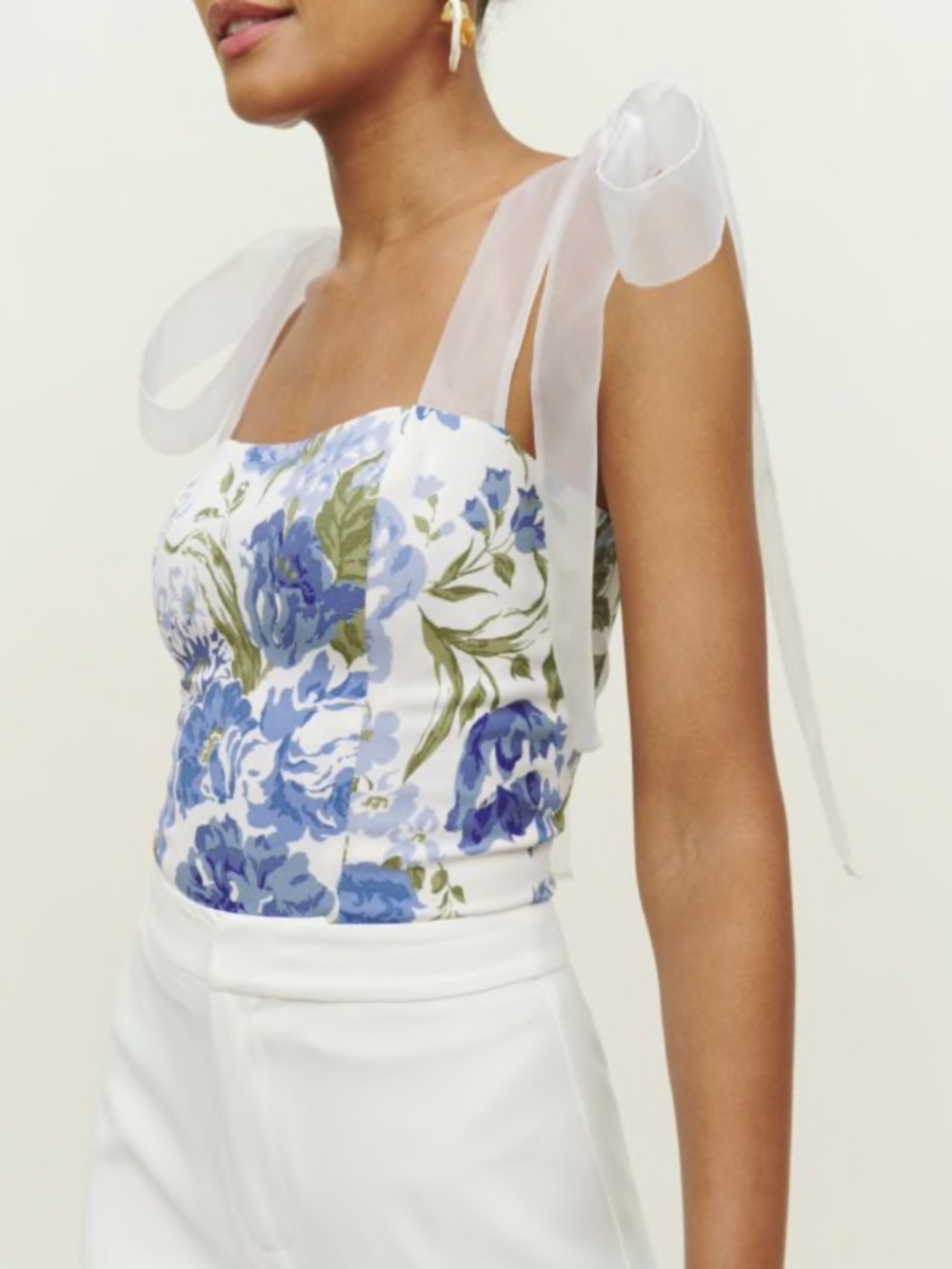 NEW Reformation Zoey Top Lucca 12 - Picture 14 of 17